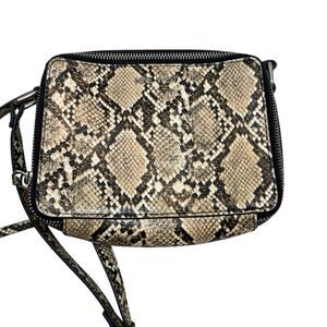 Nine West Faux Snakeskin Crossbody Bag‎